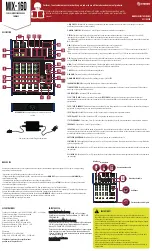 Preview for 1 page of Steren MIX-160 User Manual