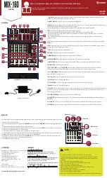 Preview for 2 page of Steren MIX-160 User Manual