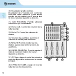 Предварительный просмотр 10 страницы Steren MIX-208 Manual