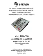 Preview for 13 page of Steren Mix-360 User Manual