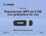 Предварительный просмотр 1 страницы Steren MP3-008 Instruction Manual