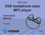 Предварительный просмотр 8 страницы Steren MP3-820 Instruction Manual