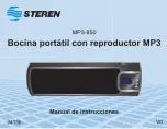 Steren MP3-850 Instruction Manual предпросмотр