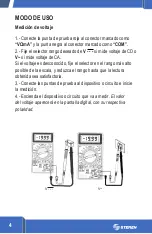 Предварительный просмотр 4 страницы Steren MUL-005 Instruction Manual