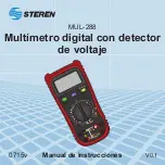 Steren MUL-288 Instruction Manual preview