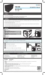 Preview for 2 page of Steren NB-900 Instruction Manual