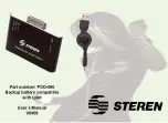 Steren POD-060 User Manual preview