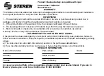 Preview for 7 page of Steren POD-060 User Manual