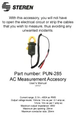 Preview for 6 page of Steren PUN-285 User Manual