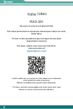 Предварительный просмотр 2 страницы Steren RAD-320 Instruction Manual