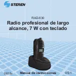 Steren RAD-630 Instruction Manual preview