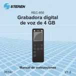 Steren REC-850 Instruction Manual preview