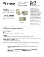 Steren REG-1000PRO Instruction Manual предпросмотр