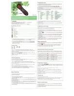 Предварительный просмотр 2 страницы Steren RM-110 Manual