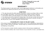 Предварительный просмотр 11 страницы Steren SEG-510 User Manual