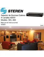 Steren SEL-400 User Manual предпросмотр