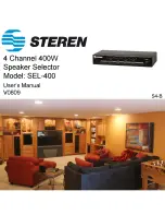 Preview for 10 page of Steren SEL-400 User Manual