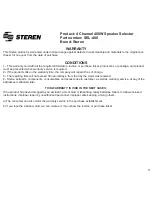 Preview for 18 page of Steren SEL-400 User Manual