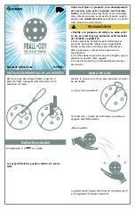 Steren Shock Ball User Manual предпросмотр