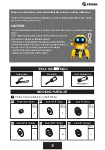 Preview for 35 page of Steren SmartBot K-720 User Manual