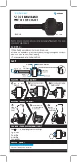 Предварительный просмотр 2 страницы Steren SPORT-010 Instruction Manual