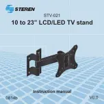 Предварительный просмотр 9 страницы Steren STV-021 Instruction Manual