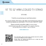 Preview for 9 page of Steren STV-035 Instruction Manual