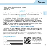 Preview for 34 page of Steren STV-050 Instruction Manual