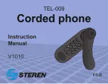 Preview for 10 page of Steren TEL-009 Instruction Manual