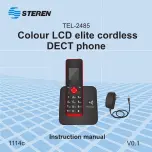 Предварительный просмотр 27 страницы Steren TEL-2485 Instruction Manual