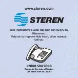 Preview for 119 page of Steren TEL-600 NE Instruction Manual