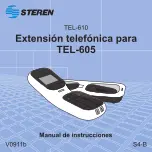 Предварительный просмотр 1 страницы Steren TEL-605 Instruction Manual