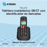 Steren TEL-615 Instruction Manual preview