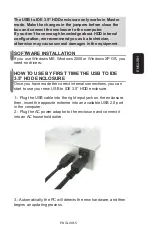 Предварительный просмотр 5 страницы Steren USB-105 User Manual