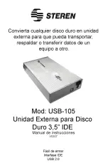 Предварительный просмотр 7 страницы Steren USB-105 User Manual