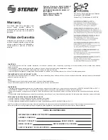 Preview for 1 page of Steren USB-110 Instruction Manual