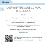 Предварительный просмотр 2 страницы Steren USB-121 Instruction Manual