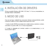 Предварительный просмотр 6 страницы Steren USB-121 Instruction Manual