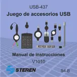 Steren USB-437 Instruction Manual preview