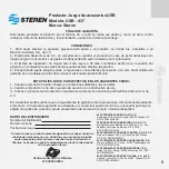 Предварительный просмотр 9 страницы Steren USB-437 Instruction Manual