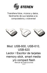 Предварительный просмотр 4 страницы Steren USB-600 User Manual