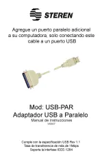 Preview for 3 page of Steren USB-PAR User Manual