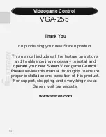 Предварительный просмотр 14 страницы Steren VGA-255 Instruction Manual