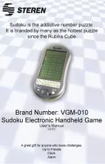 Предварительный просмотр 6 страницы Steren VGM-010 User Manual