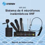 Steren WR-240 Instruction Manual предпросмотр