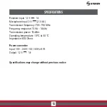 Предварительный просмотр 15 страницы Steren WR-8000UFH User Manual