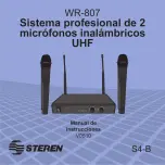 Steren WR-807 Installation Manual preview