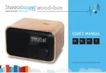 Stereoboomm WOODBOX User Manual предпросмотр