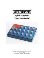 Stereoping Synth Controller Operation Manual preview