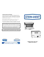 Steri-Dent 200 Operating Instructions preview